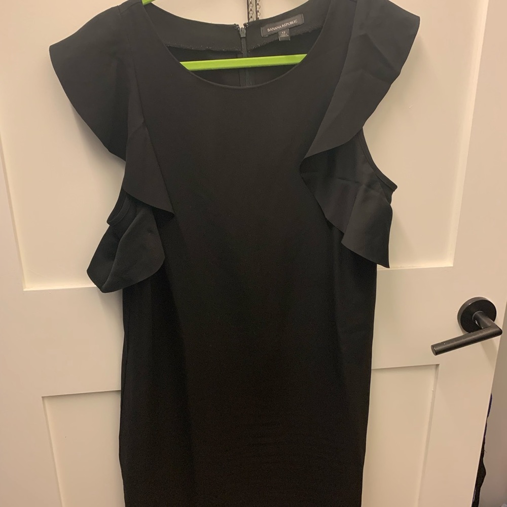 Black Banana Republic work dress